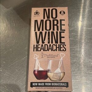 NEVER BEEN OPENED The Wand Wine Purifier - No More Wine Headaches